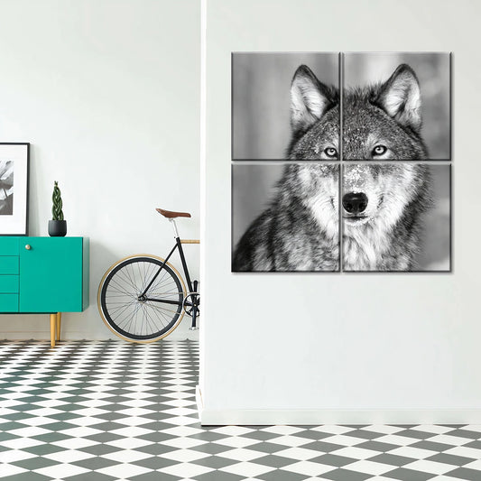 4 Piece Canvas Square Collage Canvas