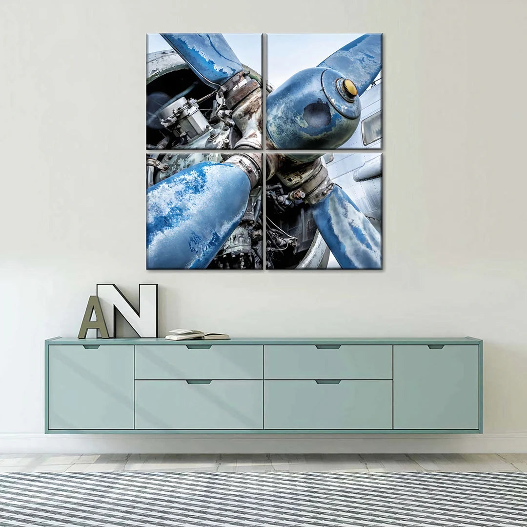 4 Piece Canvas Square Collage Canvas