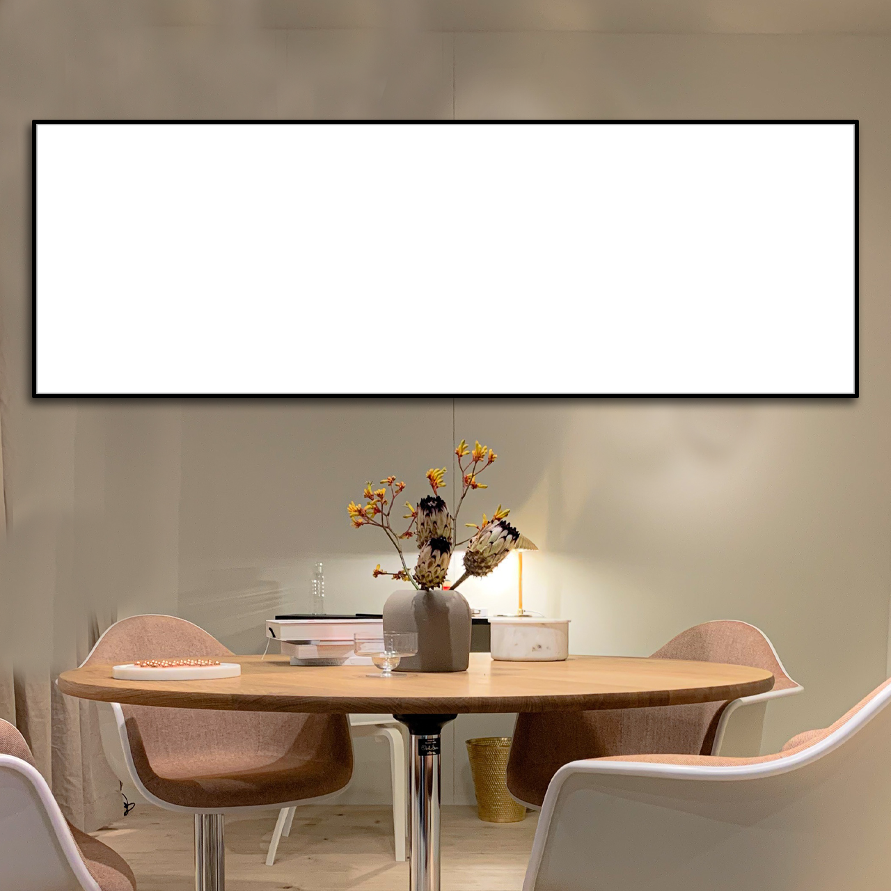 Personalised Panoramic Canvas Prints For Diningroom