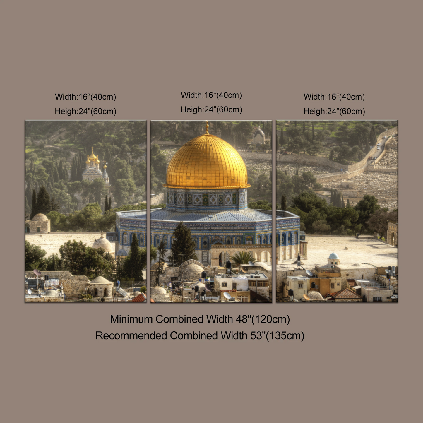 The Dome Of The Rock, Jerusalem, Israel Wall Art