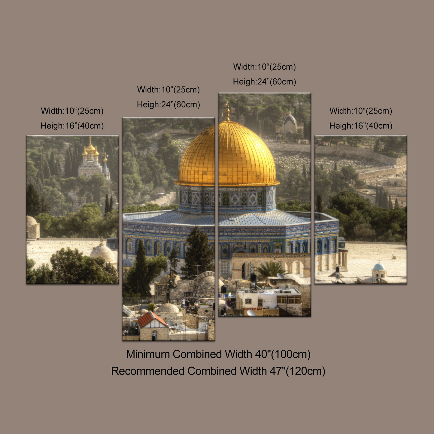 The Dome Of The Rock, Jerusalem, Israel Wall Art