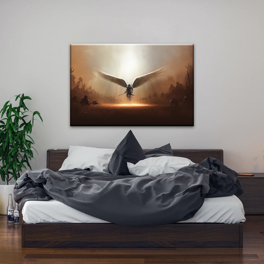 Guardian Angel Holding Sword Canvas Prints From Photos