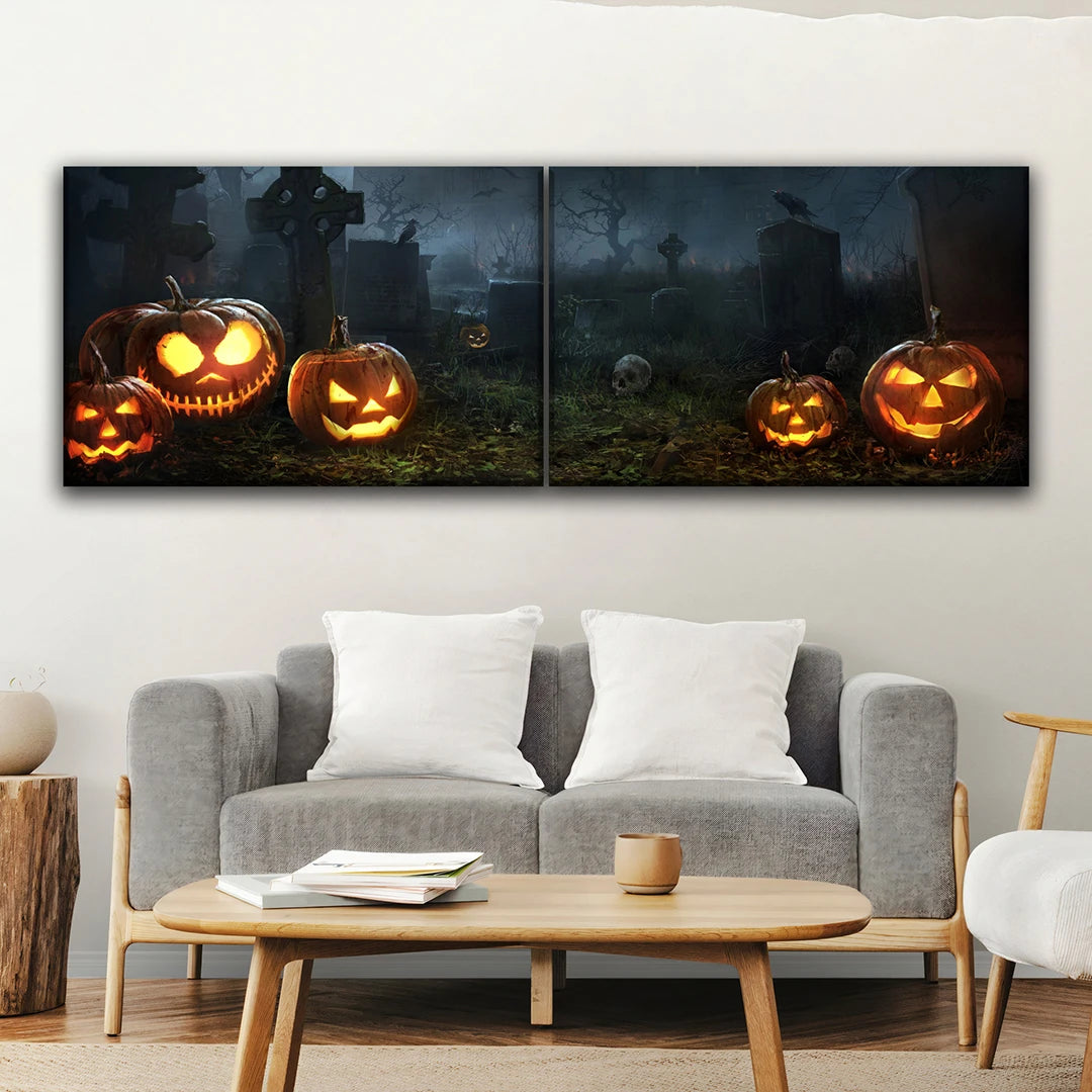 16" x 48" (40x120cm) 2 Piece Landscape Canvas