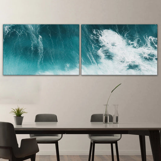 16" x 48" (40x120cm) 2 Piece Landscape Canvas