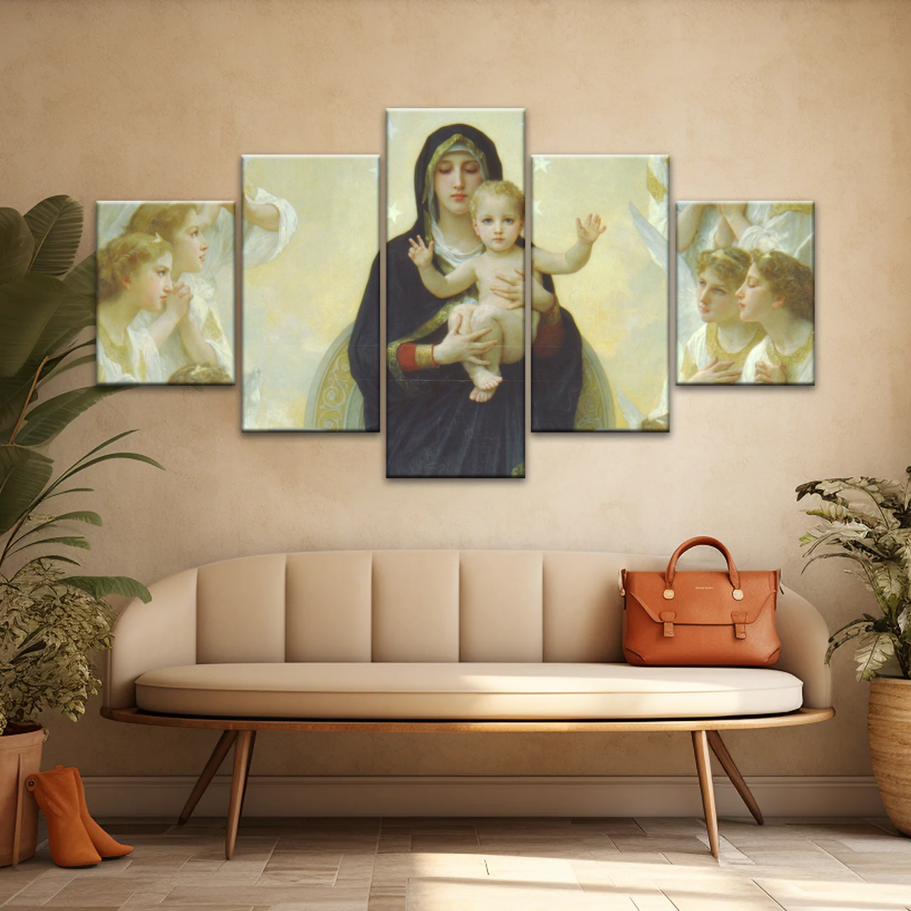 Our Lady of the Angels Wall Art Home Decor