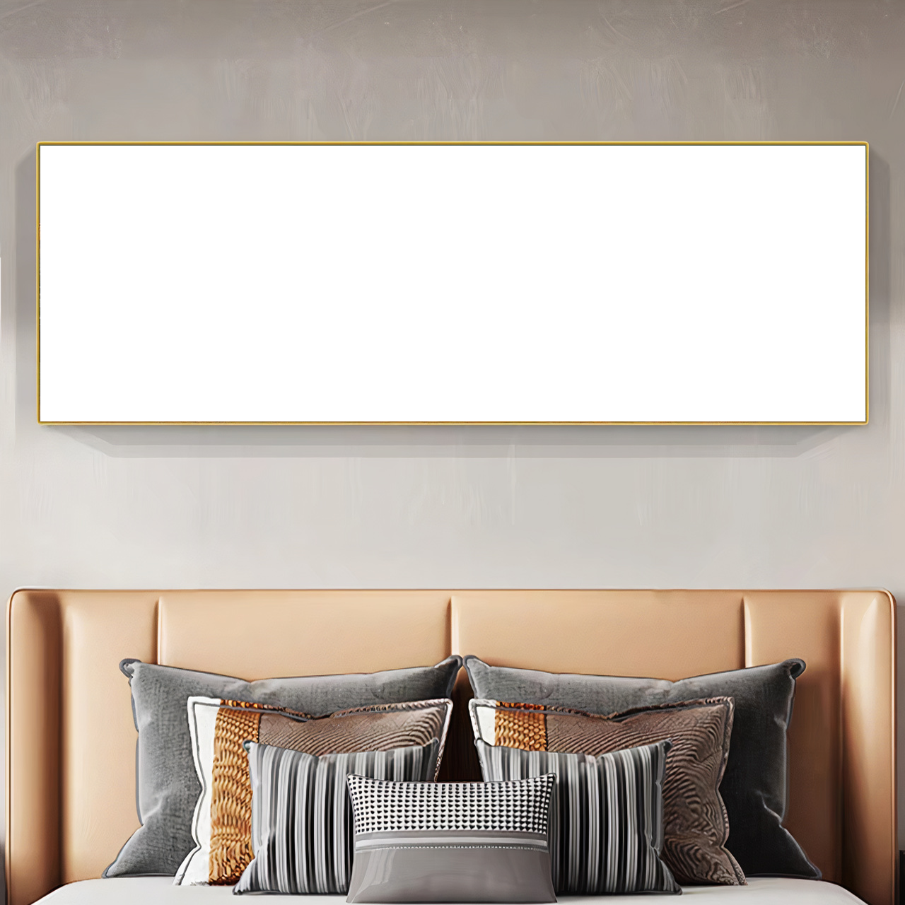 Panoramic Wall Decor For Bed Room