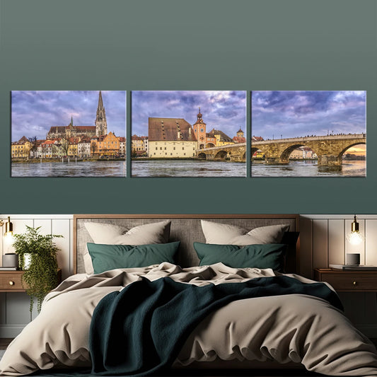 16" x 72" (40x180cm) 3 Piece Extra Large Canvas