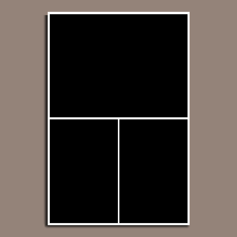 3 Photo Collage Canvas Portrait - Canvas Print Sale