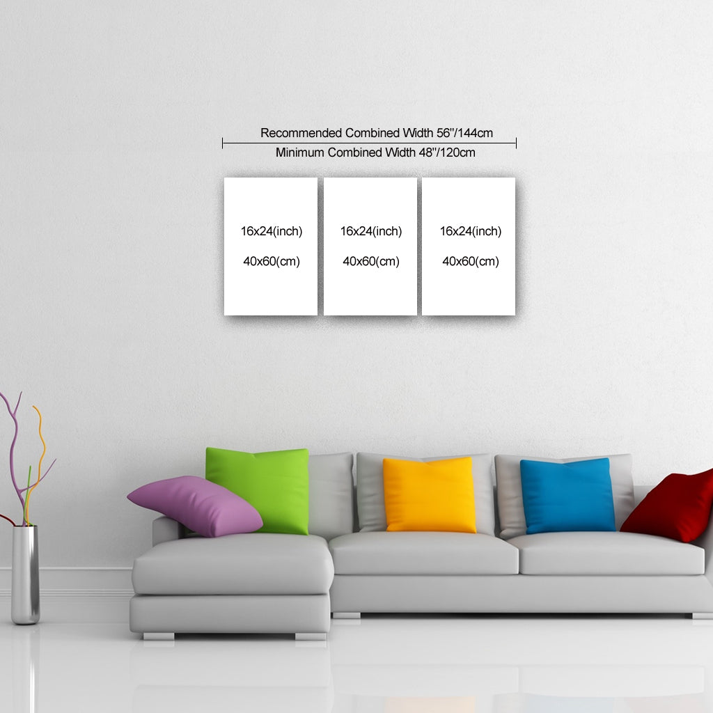 3 Piece Canvas 24" x 48" (60x120cm) - Canvas Print Sale