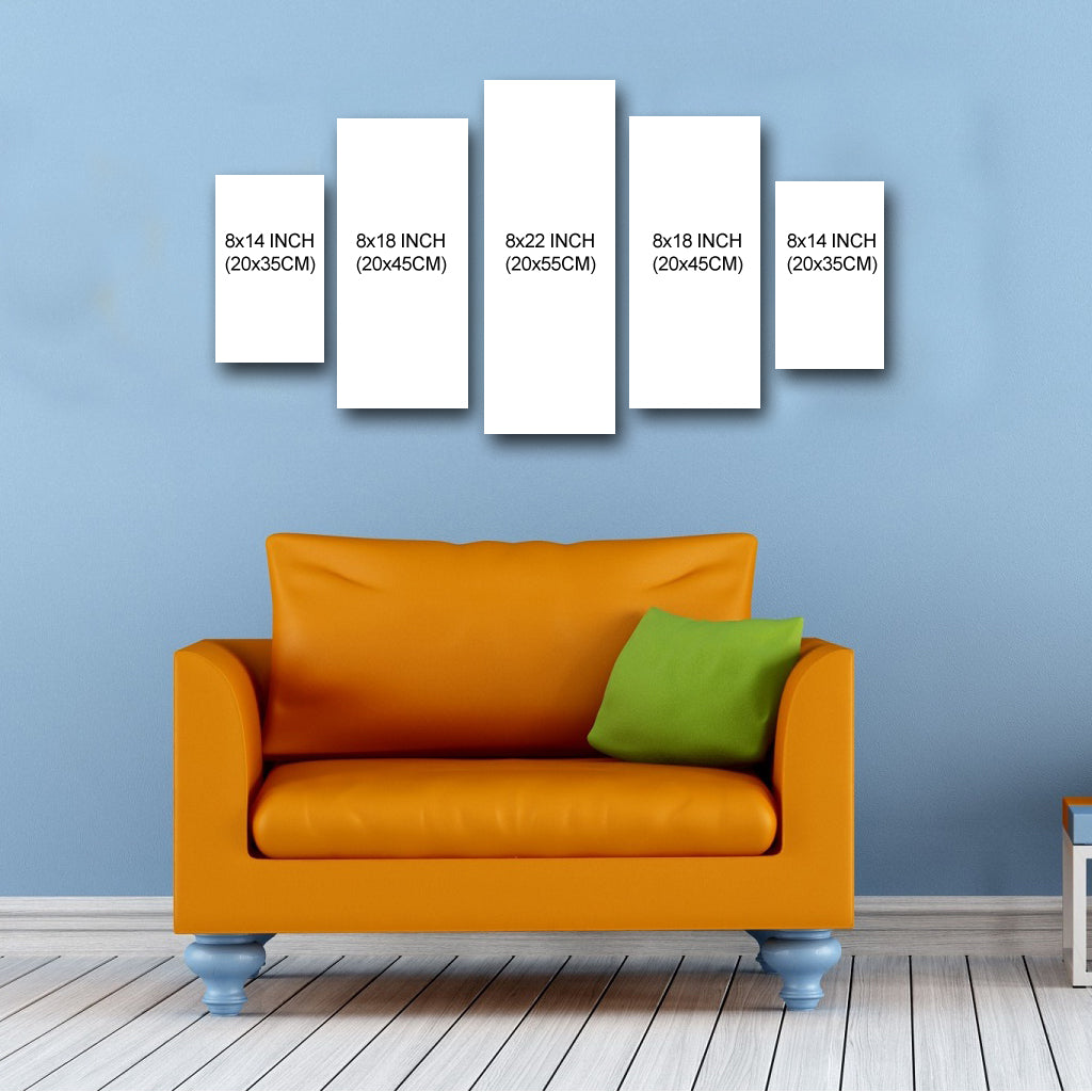 5 Piece Canvas 22" x 40" (55x100cm) - Canvas Print Sale