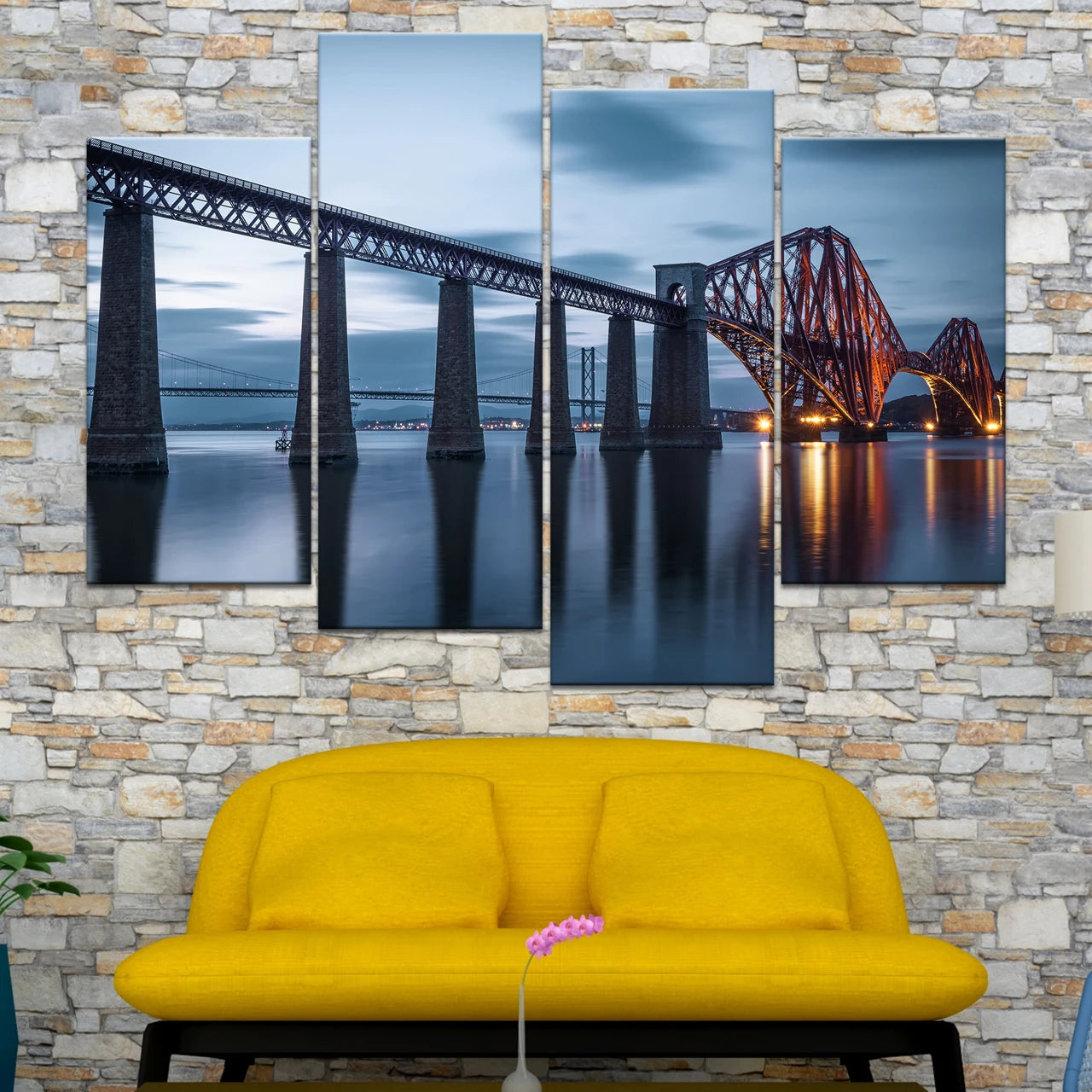 4 Piece Personalised Canvas Prints With Your Own Photos Canvas Wall Art Custom Canvas Prints