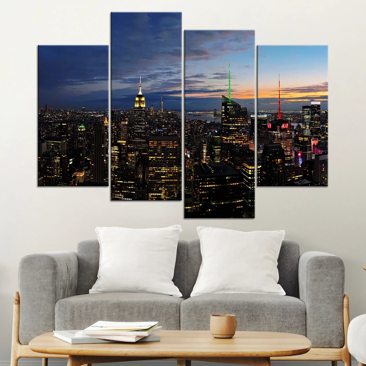 4 Piece Canvas 22" x 32" (55x80cm)
