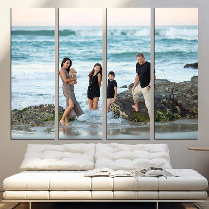 4 Piece Rectangular Canvas Art