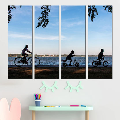 4 Piece Rectangular Canvas Art