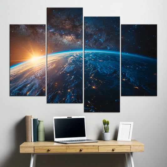 4 Piece Personalised Canvas Prints With Your Own Photos Canvas Wall Art Custom Canvas Prints