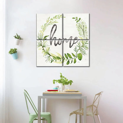 4 Piece Canvas Square Collage Canvas