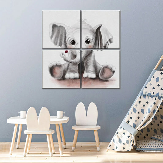 4 Piece Canvas 24" x 24" (60x60cm)