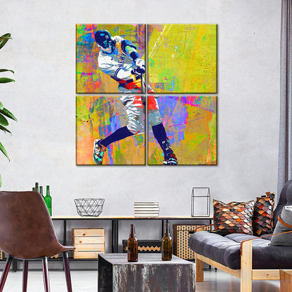 4 Piece Canvas Square Collage Canvas