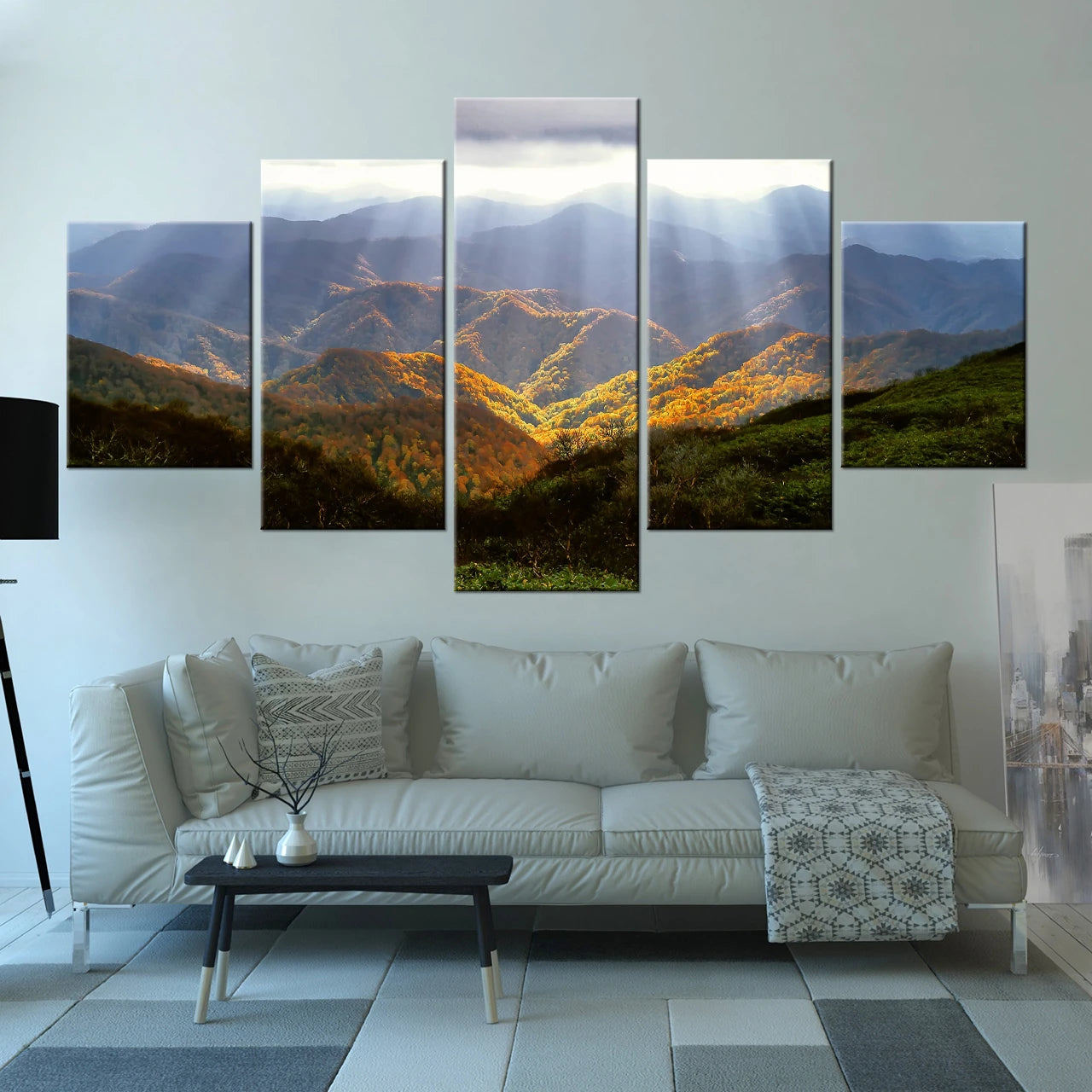 Custom Prints 5 Piece Canvas Wall Art Framed Ready to Hang Canvas Prints