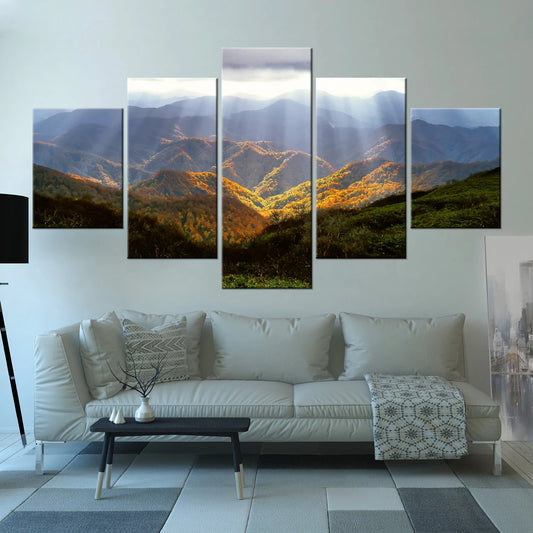 Custom Prints 5 Piece Canvas Wall Art Framed Ready to Hang Canvas Prints