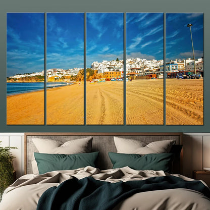 The Cinematic Linear – Extra Wide 5 Piece Canvas Set 107 x 200cm 42 x 80"