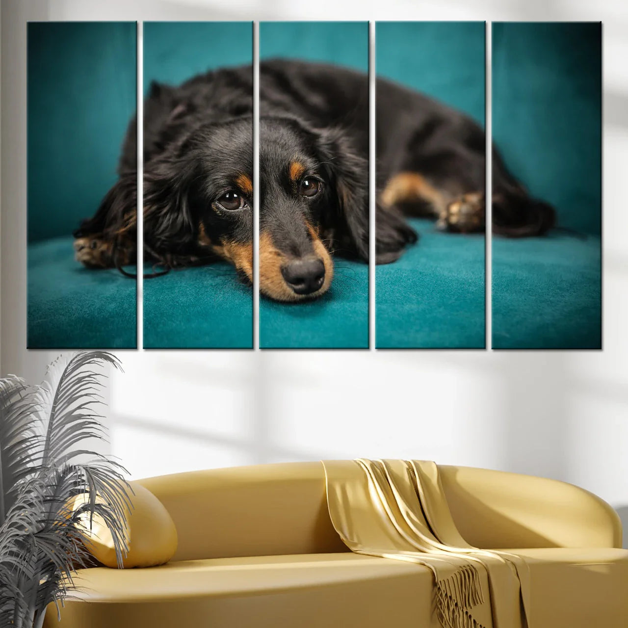 The Cinematic Linear – Extra Wide 5 Piece Canvas Set 107 x 200cm 42 x 80"