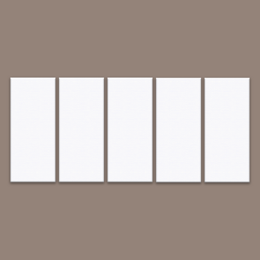 The Cinematic Linear – 2.5m Panoramic 5 Piece Canvas 250cm x 116cm (100" x 46" )