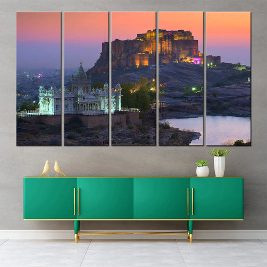 The Cinematic Linear – 2.5m Panoramic 5 Piece Canvas 250cm x 116cm (100" x 46" )