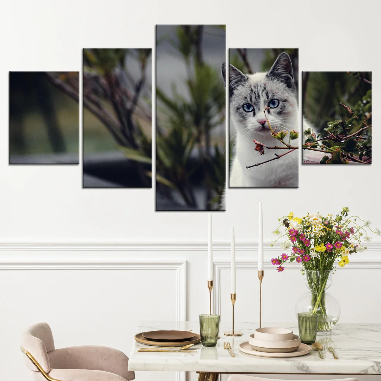 The Snowdon Grand Pyramid – Massive 2.5m Canvas Wall Art 116cm x 250cm (46" x 110" )