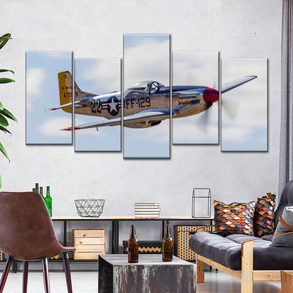 The Highland Inverted Valley – Oversized 5 Piece Canvas Set 107x 200cm 42x80"