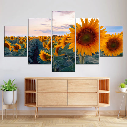 Custom Prints 5 Piece Canvas Wall Art Framed Ready to Hang Canvas Prints