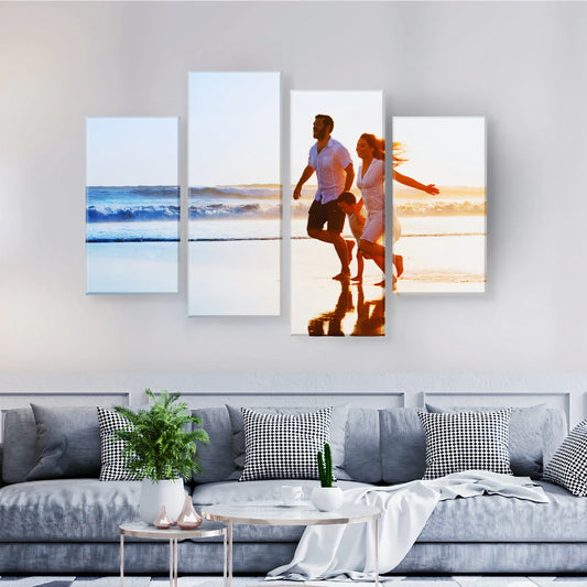 4 Piece Canvas 35" x 48" (89x120cm)