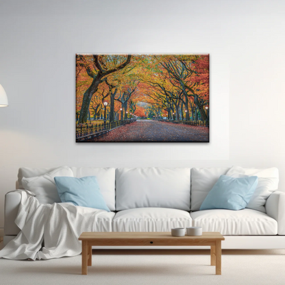 Autumn Colors In Nature Herbst Park New York City Wall Art