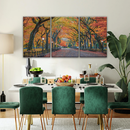 Autumn Colors In Nature Herbst Park New York City Wall Art