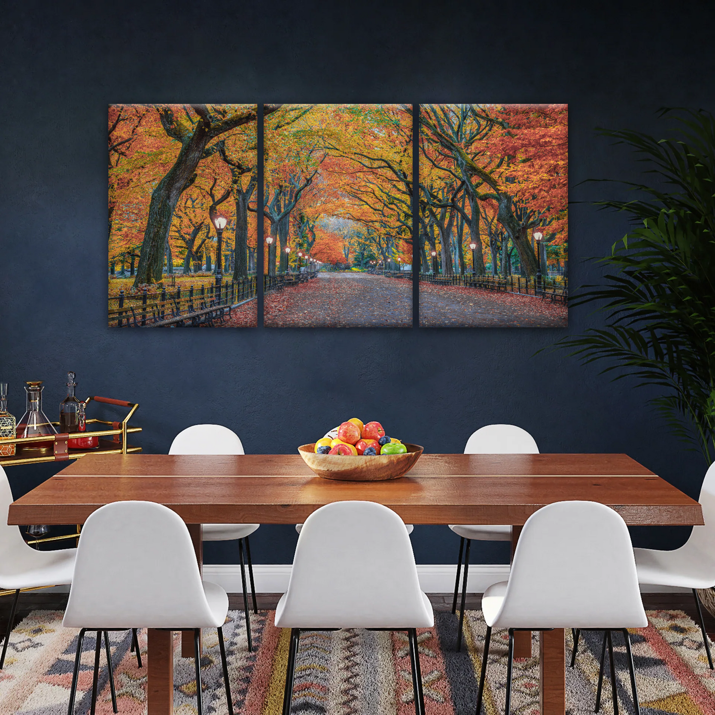 Autumn Colors In Nature Herbst Park New York City Wall Art