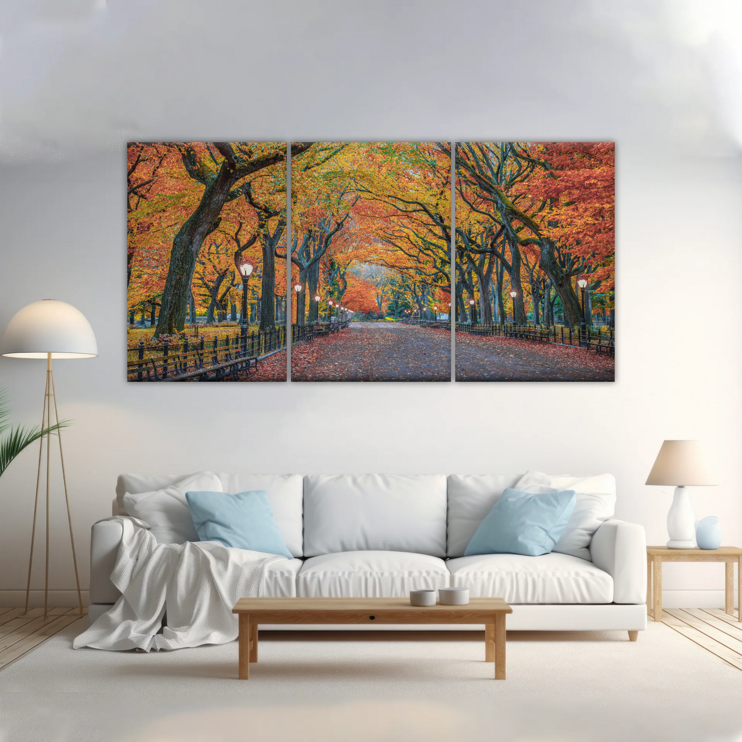 Autumn Colors In Nature Herbst Park New York City Wall Art