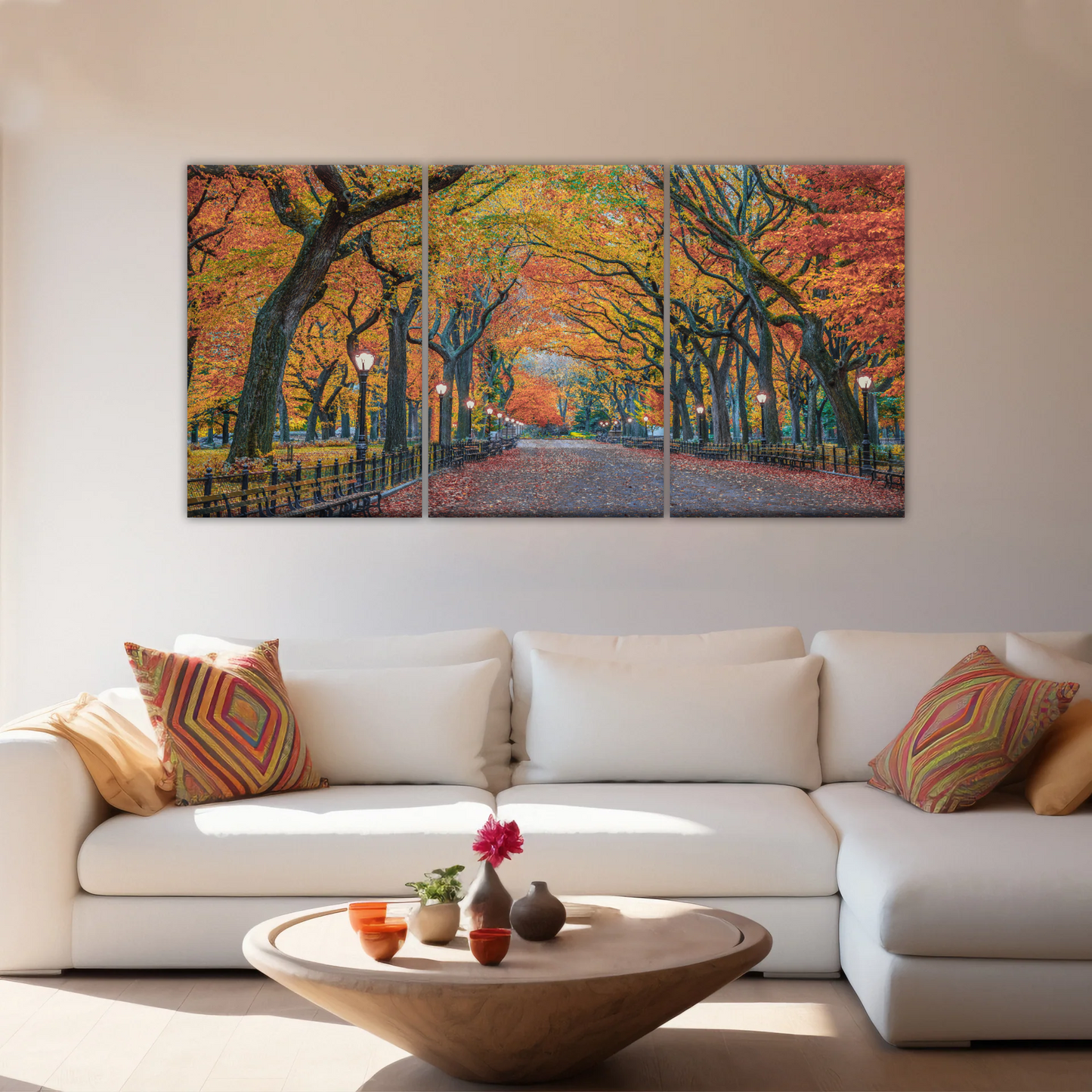 Autumn Colors In Nature Herbst Park New York City Wall Art