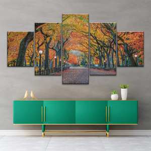 Autumn Colors In Nature Herbst Park New York City Wall Art
