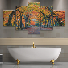 Load image into Gallery viewer, Autumn Colors In Nature Herbst Park New York City Wall Art