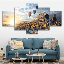 Load image into Gallery viewer, Hot Air Balloons In Cappadocia Turkey Canvas Print On Frame