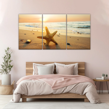 Load image into Gallery viewer, Beautiful View Of The Seaside Under The Sunset Beach Art For Wall