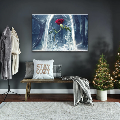 Beauty and the Beast 2017 Wall Canvas Print