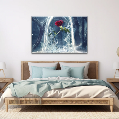 Beauty and the Beast 2017 Wall Canvas Print