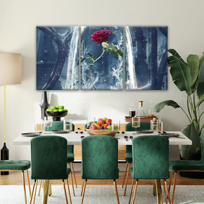 Beauty and the Beast 2017 Wall Canvas Print