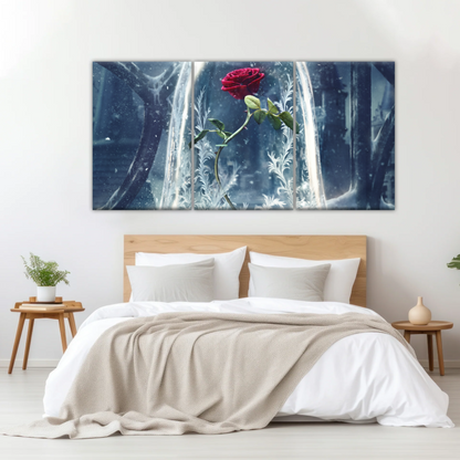 Beauty and the Beast 2017 Wall Canvas Print