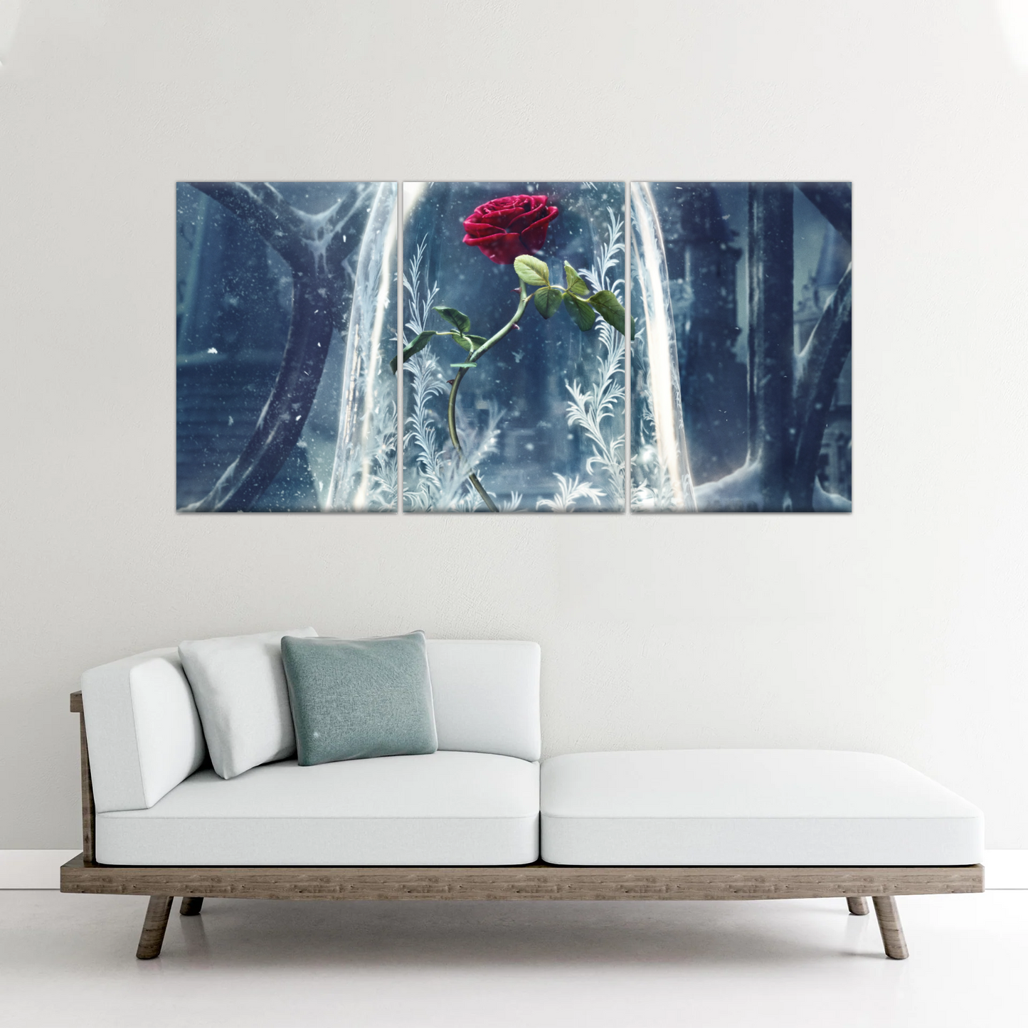Beauty and the Beast 2017 Wall Canvas Print