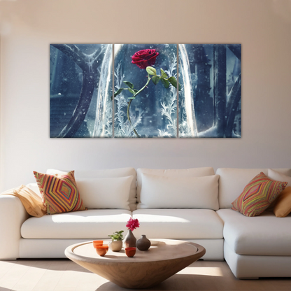 Beauty and the Beast 2017 Wall Canvas Print