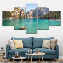 Load image into Gallery viewer, Boating Under Clear Skies Canvas Prints Wall Art