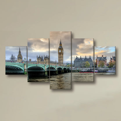 5 Piece Canvas 32" x 60" (80x150cm)