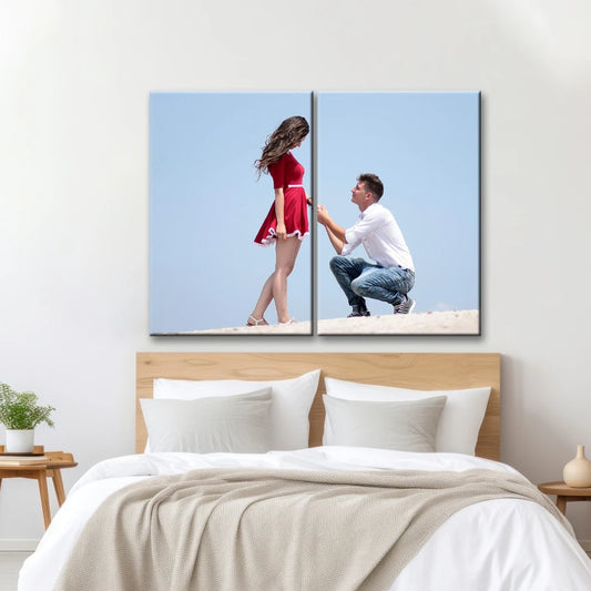 24" x 32" (60x80cm) 2 Piece Portrait Canvas